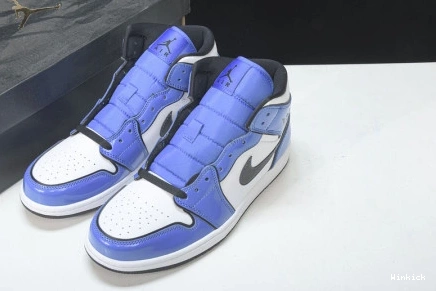'SIGNAL JORDAN AIR SE DD6834-402 MID 1 BLUE' 0716
